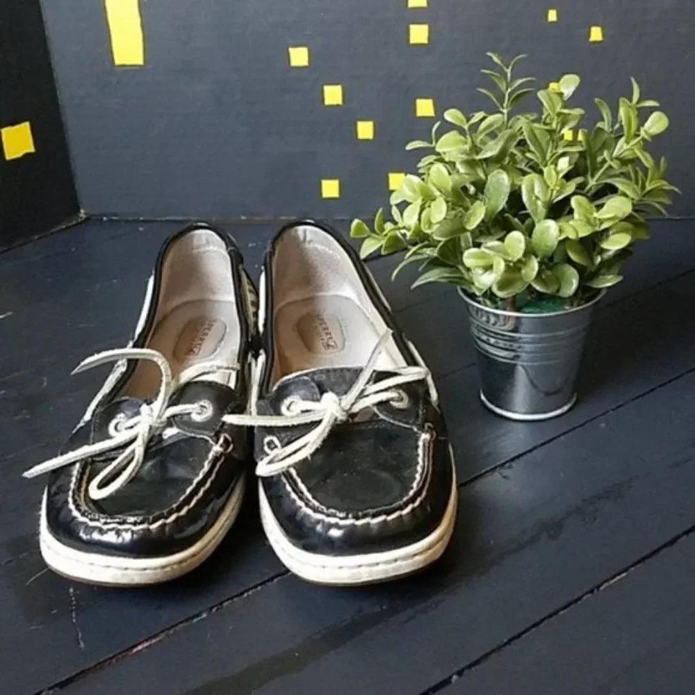 Sperry topsider Zebra Print shoes